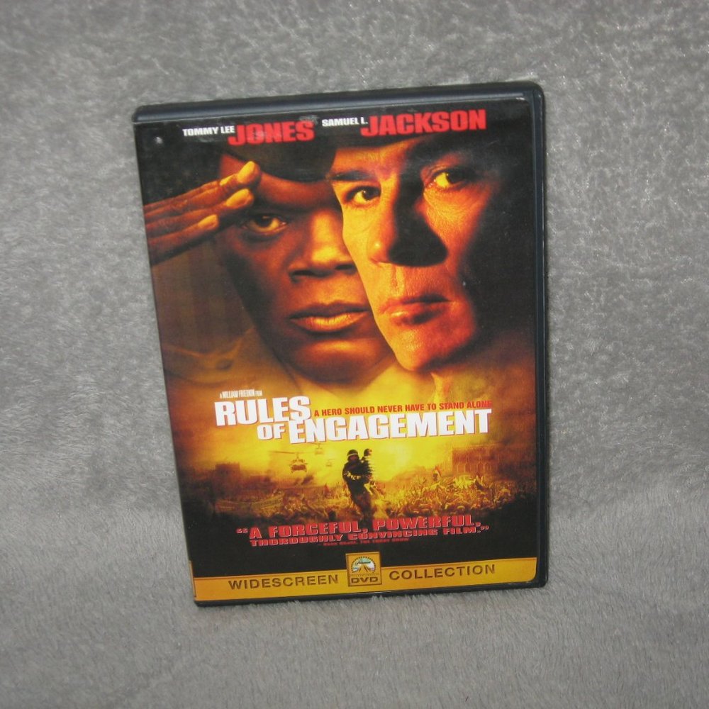 DVD - Rules of Engagement 2023A.25 Tommy Lee Jones Samuel L Jackson